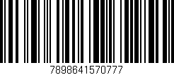 Código de barras (EAN, GTIN, SKU, ISBN): '7898641570777'