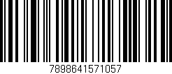 Código de barras (EAN, GTIN, SKU, ISBN): '7898641571057'