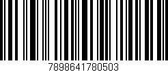 Código de barras (EAN, GTIN, SKU, ISBN): '7898641780503'