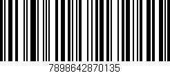 Código de barras (EAN, GTIN, SKU, ISBN): '7898642870135'