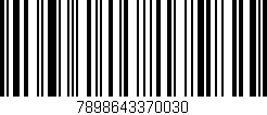 Código de barras (EAN, GTIN, SKU, ISBN): '7898643370030'