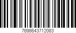 Código de barras (EAN, GTIN, SKU, ISBN): '7898643712083'