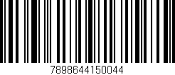 Código de barras (EAN, GTIN, SKU, ISBN): '7898644150044'