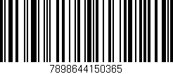 Código de barras (EAN, GTIN, SKU, ISBN): '7898644150365'