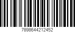 Código de barras (EAN, GTIN, SKU, ISBN): '7898644212452'