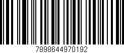 Código de barras (EAN, GTIN, SKU, ISBN): '7898644970192'