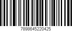 Código de barras (EAN, GTIN, SKU, ISBN): '7898645220425'