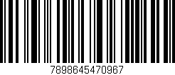 Código de barras (EAN, GTIN, SKU, ISBN): '7898645470967'