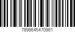 Código de barras (EAN, GTIN, SKU, ISBN): '7898645470981'