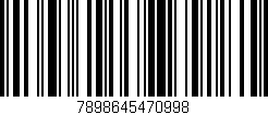 Código de barras (EAN, GTIN, SKU, ISBN): '7898645470998'