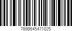 Código de barras (EAN, GTIN, SKU, ISBN): '7898645471025'