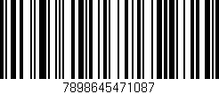 Código de barras (EAN, GTIN, SKU, ISBN): '7898645471087'