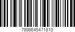 Código de barras (EAN, GTIN, SKU, ISBN): '7898645471810'