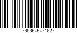 Código de barras (EAN, GTIN, SKU, ISBN): '7898645471827'