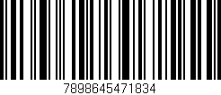 Código de barras (EAN, GTIN, SKU, ISBN): '7898645471834'