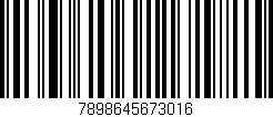 Código de barras (EAN, GTIN, SKU, ISBN): '7898645673016'