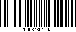 Código de barras (EAN, GTIN, SKU, ISBN): '7898646010322'
