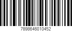 Código de barras (EAN, GTIN, SKU, ISBN): '7898646010452'