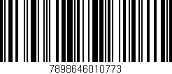 Código de barras (EAN, GTIN, SKU, ISBN): '7898646010773'