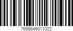 Código de barras (EAN, GTIN, SKU, ISBN): '7898646011022'