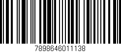 Código de barras (EAN, GTIN, SKU, ISBN): '7898646011138'