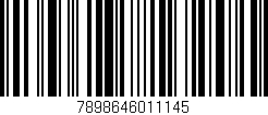 Código de barras (EAN, GTIN, SKU, ISBN): '7898646011145'