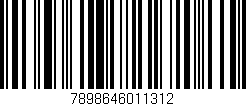 Código de barras (EAN, GTIN, SKU, ISBN): '7898646011312'