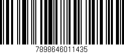 Código de barras (EAN, GTIN, SKU, ISBN): '7898646011435'