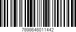 Código de barras (EAN, GTIN, SKU, ISBN): '7898646011442'