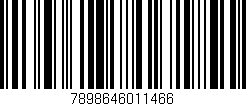 Código de barras (EAN, GTIN, SKU, ISBN): '7898646011466'