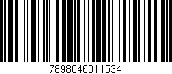 Código de barras (EAN, GTIN, SKU, ISBN): '7898646011534'
