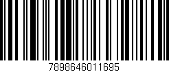 Código de barras (EAN, GTIN, SKU, ISBN): '7898646011695'