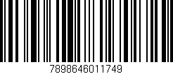 Código de barras (EAN, GTIN, SKU, ISBN): '7898646011749'
