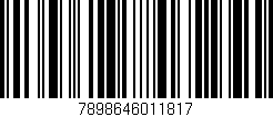 Código de barras (EAN, GTIN, SKU, ISBN): '7898646011817'
