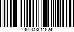Código de barras (EAN, GTIN, SKU, ISBN): '7898646011824'