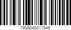Código de barras (EAN, GTIN, SKU, ISBN): '7898646011848'