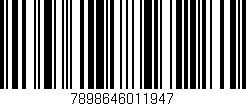 Código de barras (EAN, GTIN, SKU, ISBN): '7898646011947'