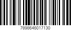 Código de barras (EAN, GTIN, SKU, ISBN): '7898646017130'