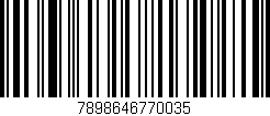 Código de barras (EAN, GTIN, SKU, ISBN): '7898646770035'