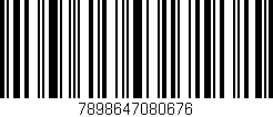 Código de barras (EAN, GTIN, SKU, ISBN): '7898647080676'