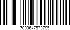 Código de barras (EAN, GTIN, SKU, ISBN): '7898647570795'
