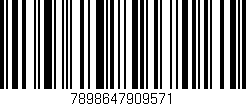 Código de barras (EAN, GTIN, SKU, ISBN): '7898647909571'