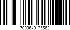 Código de barras (EAN, GTIN, SKU, ISBN): '7898648175562'