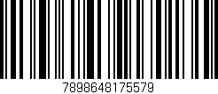 Código de barras (EAN, GTIN, SKU, ISBN): '7898648175579'
