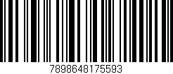 Código de barras (EAN, GTIN, SKU, ISBN): '7898648175593'