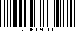 Código de barras (EAN, GTIN, SKU, ISBN): '7898648240383'