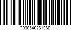 Código de barras (EAN, GTIN, SKU, ISBN): '7898648261968'