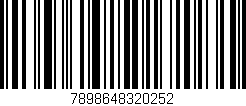 Código de barras (EAN, GTIN, SKU, ISBN): '7898648320252'