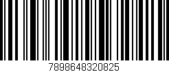 Código de barras (EAN, GTIN, SKU, ISBN): '7898648320825'