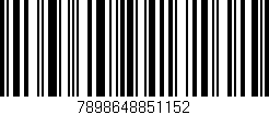 Código de barras (EAN, GTIN, SKU, ISBN): '7898648851152'